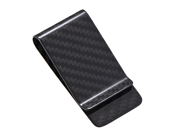 
  
black real genuine carbon fiber money clip

